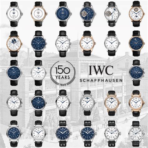 iwc 2018 collection|iwc watch models.